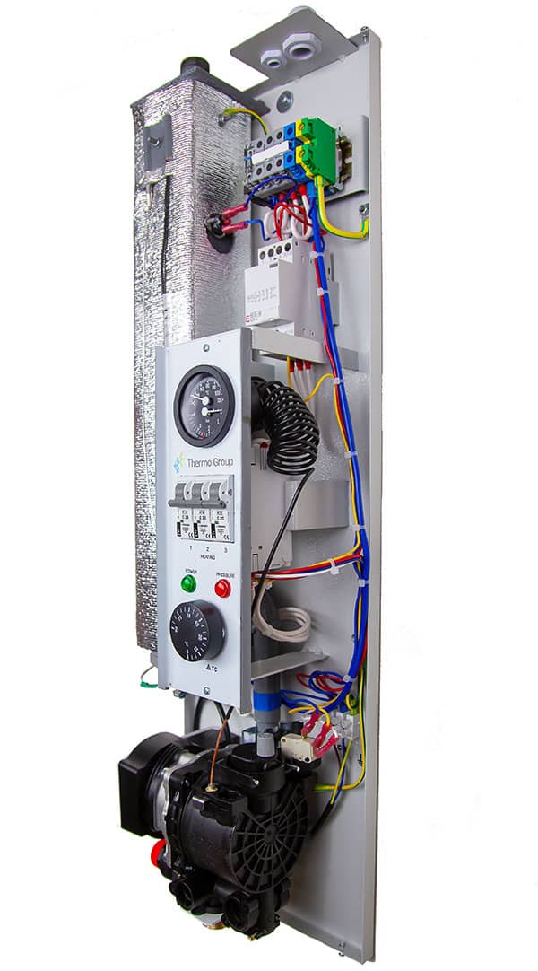 Chaudière électrique pour chauffage central Vénus 4 kW 400V avec mini  chauffe ea